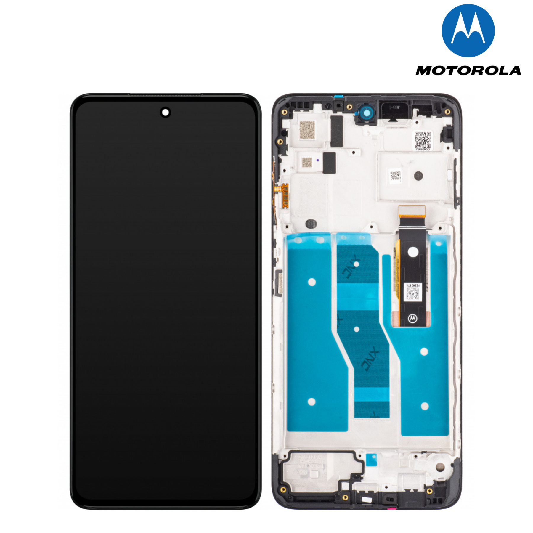 Motorola Edge 40 Lunar Blue Service Pack LCD